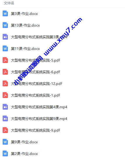 构建高并发高可用的分布式电商平台架构实践视频教程 - 图片1