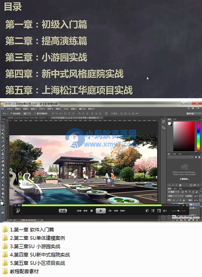 草图大师Sketchup入门到高级教程 - 图片1