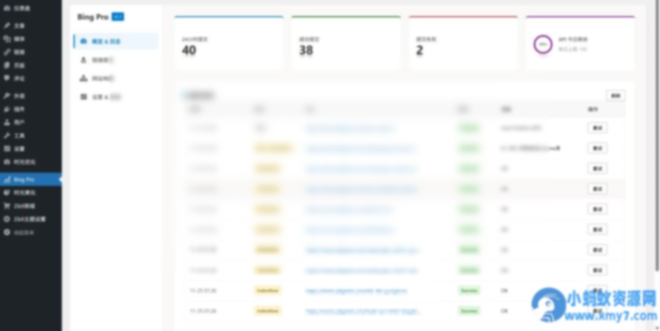 WordPress插件–shiguang-bing-export_v5.8bing站长提交插件 - 图片1