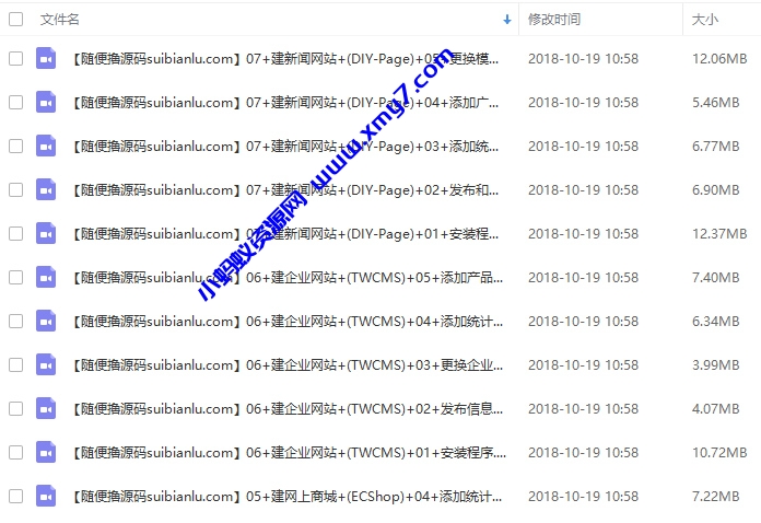 一小时建站讲座适合网创新手学网站建设视频教程共30课高清版 - 图片1