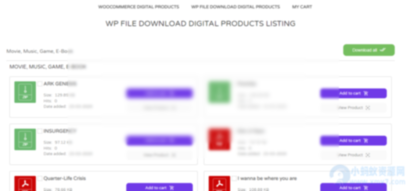 WordPress付费下载插件–WP File Download v6.3.0 破解版下载 - 图片1