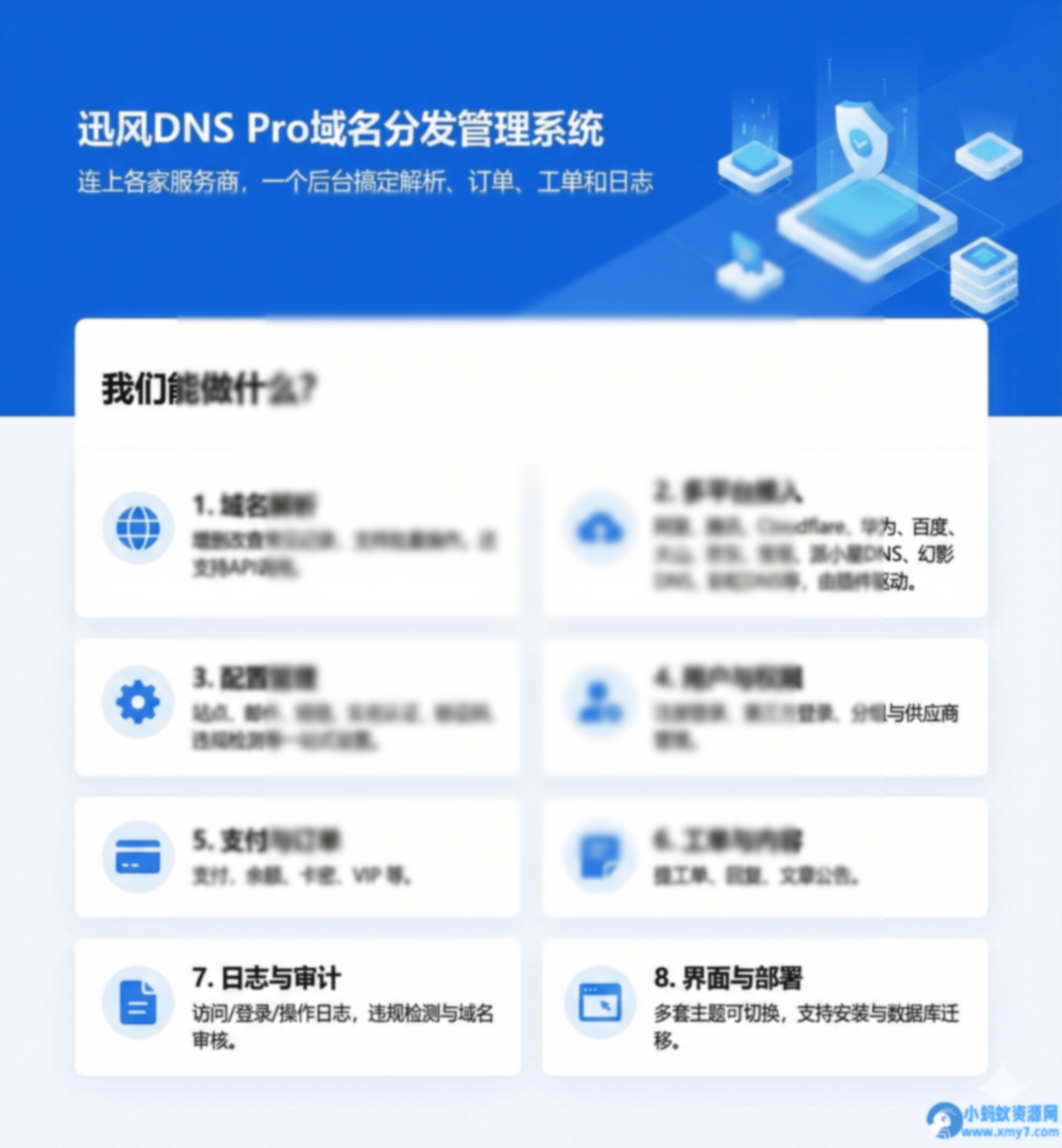 迅风DNS Pro二级域名分发V2.3.3系统源码 - 图片1