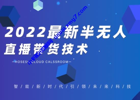 禾兴社·2022最新抖音半无人直播带货技术及卡直播广场玩法，价值699元 - 图片1