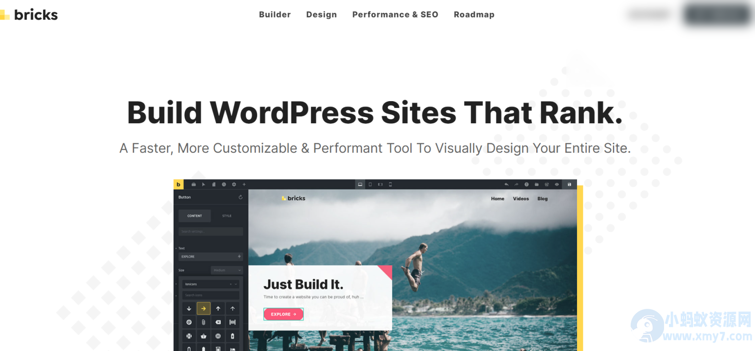 WordPress主题–Bricks Builder v2.0.2 破解版，自带可视化编辑器的主题 - 图片1