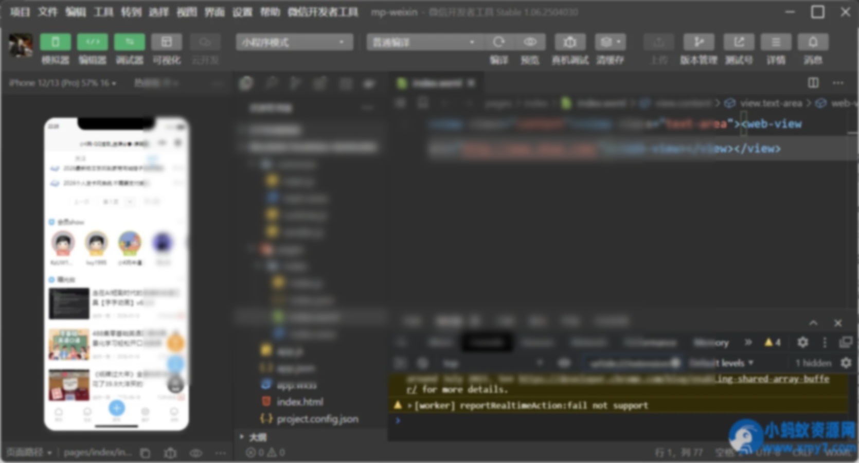 最新网址直接打包装封成微信小程序源码 - 图片1