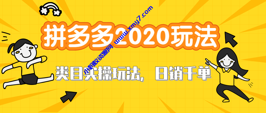 拼多多2020最新类目实操玩法，直通车定向玩法做爆款，轻松操作到日销千单 - 图片1