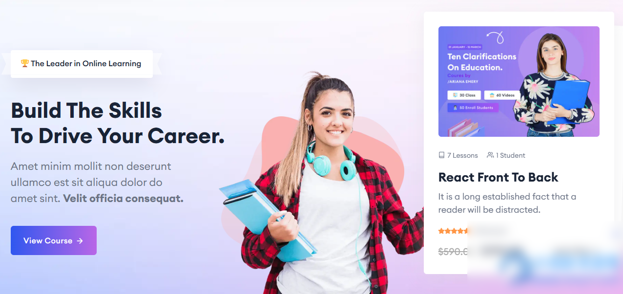 HiStudy–在线教育主题破解版 v3.0.8 下载 - 图片1