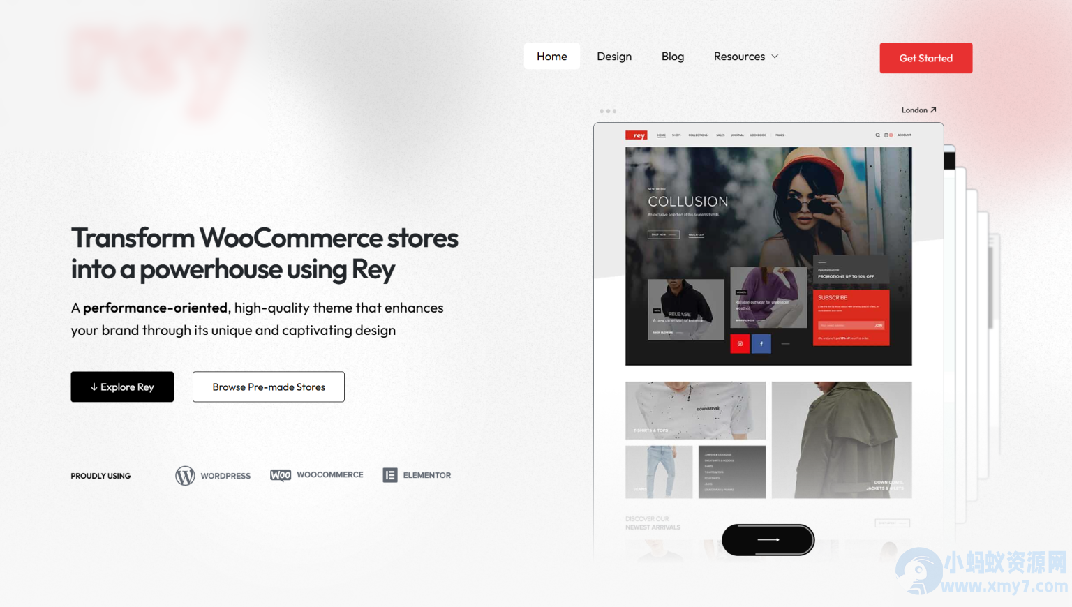 WordPress主题–Rey v3.1.7 破解版下载，WooCommerce 主题 - 图片1