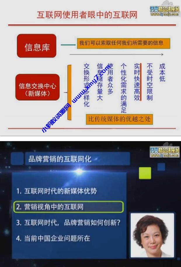 品牌营销的互联网化 互联网时代的新媒体优势 蔡丹红最新互联网讲座 - 图片1