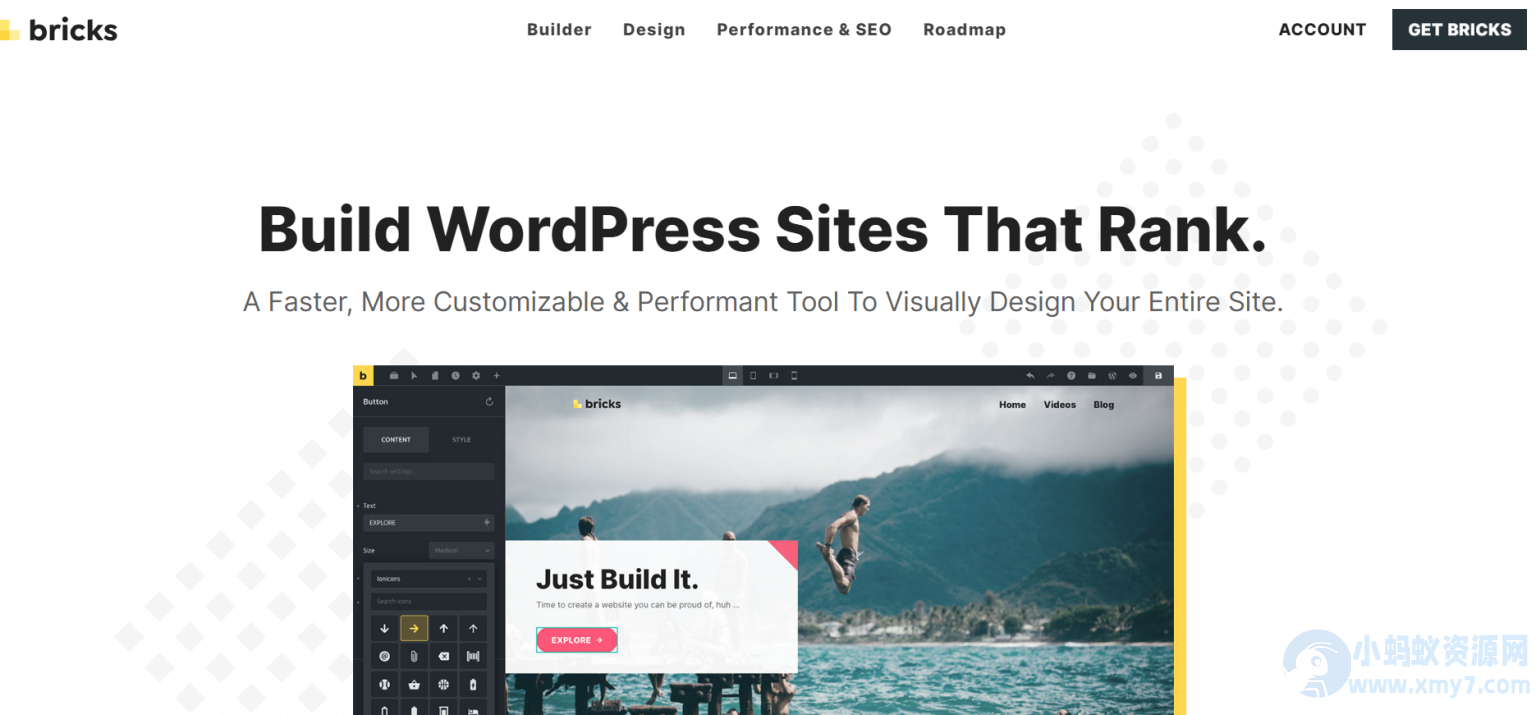 WordPress主题–Bricks Builder v2.1.4 破解版，自带可视化编辑器的主题 - 图片1