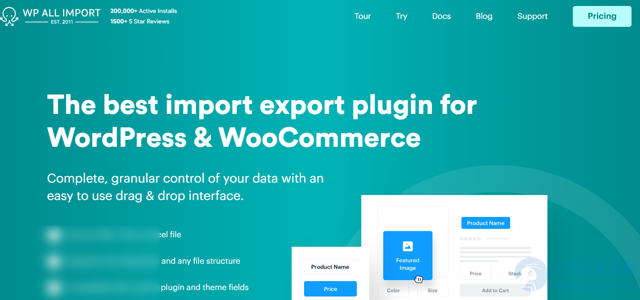 WordPress导入导出插件–WP All Import Pro v4.11.5 破解版下载 - 图片1