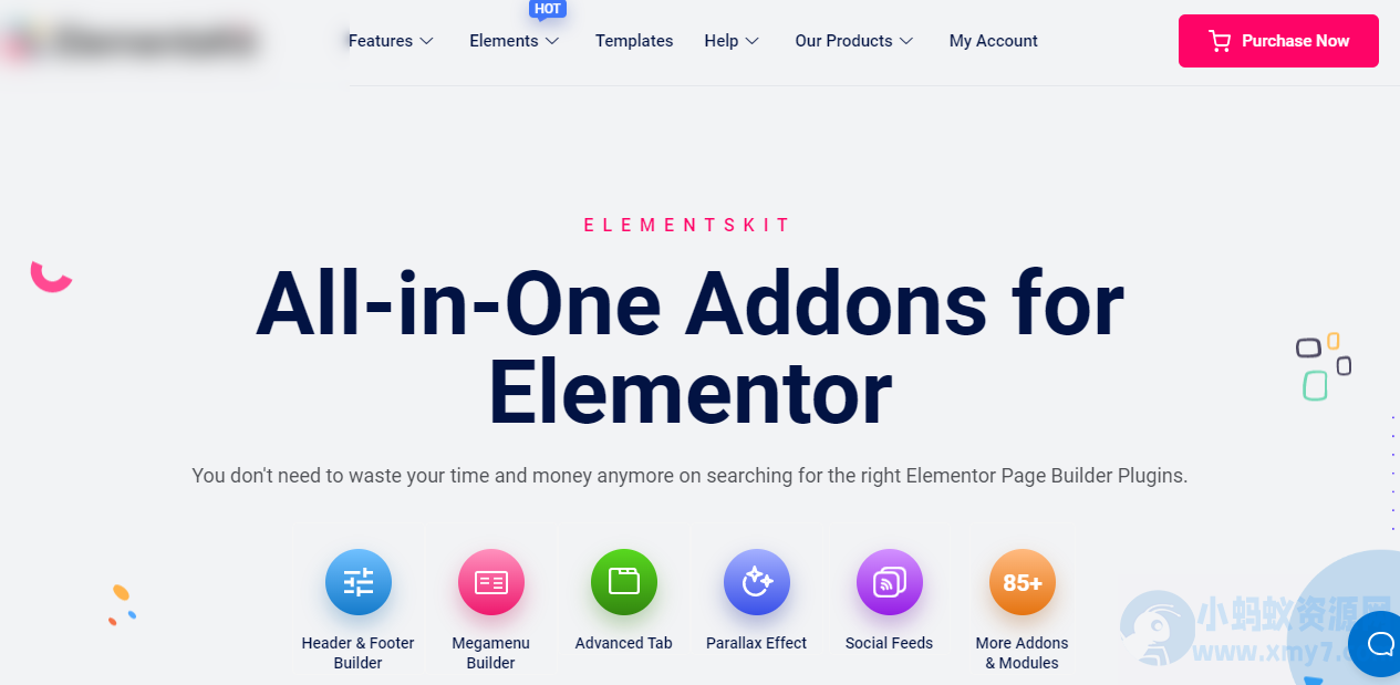 Elementor增强插件–ElementsKit PRO v3.9.1 破解版下载 - 图片1