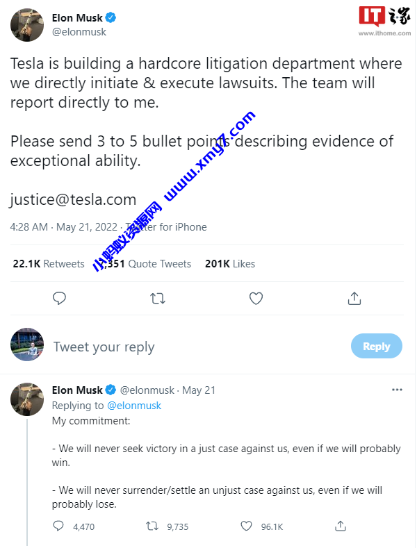 马斯克：特斯拉正在组建硬核诉讼部门，直接向我汇报 - 图片1