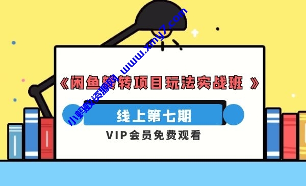 宅男《闲鱼转转项目玩法实战班 》线上第七期 - 图片1